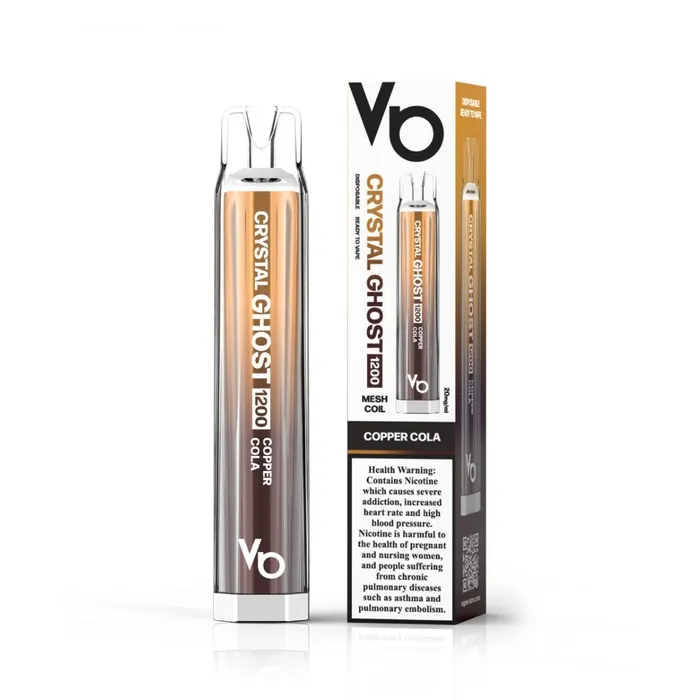 Vapes Bars Crystal Ghost 20mg/ml-1200 puffs Disposable Vape - Image 2