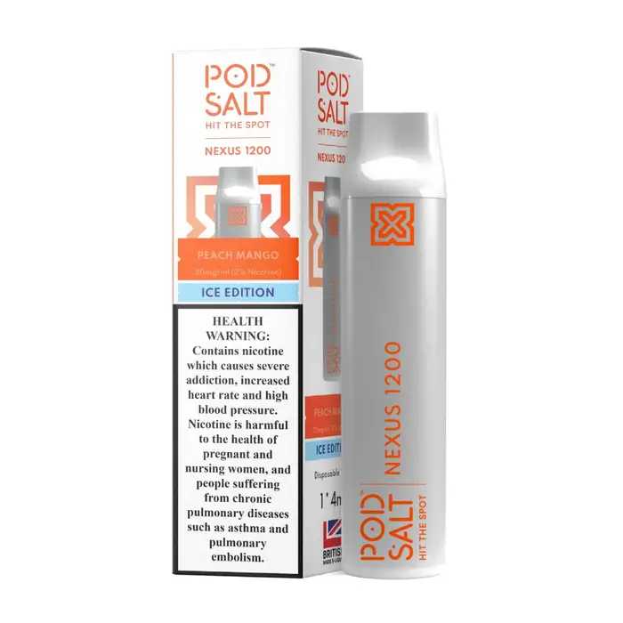 Pod Salt Nexus 20mg/ml-1200 puffs Disposable Vape - Image 5