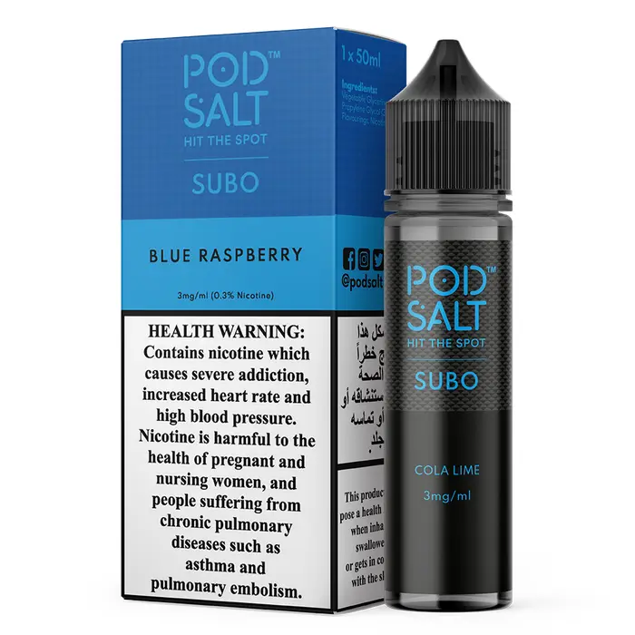 Pod Salt Subo 3mg/ml-50ml - Image 2