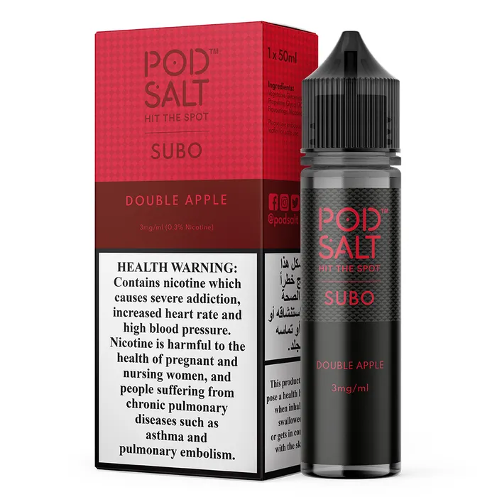 Pod Salt Subo 3mg/ml-50ml - Image 8