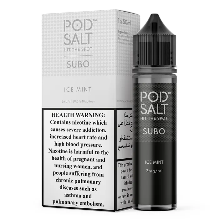 Pod Salt Subo 3mg/ml-50ml - Image 10