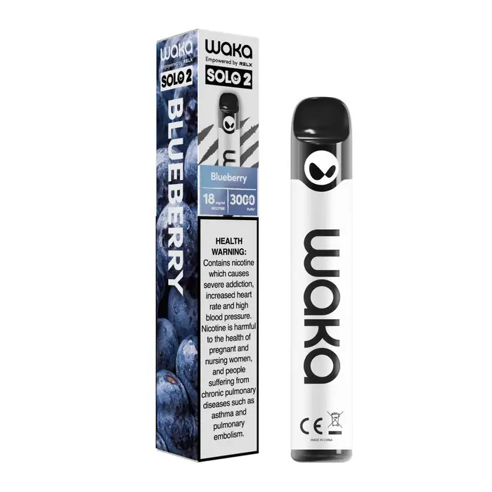 Waka Solo 2 18mg/ml-3000 puffs Disposable Vape - Image 6