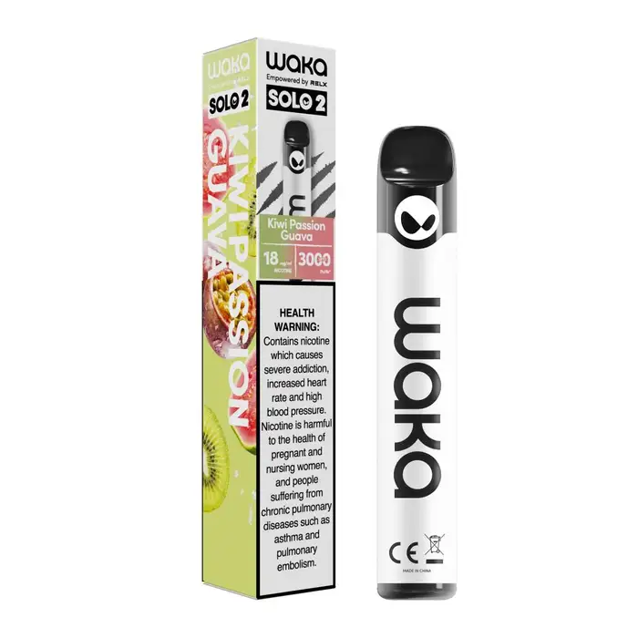Waka Solo 2 18mg/ml-3000 puffs Disposable Vape - Image 7
