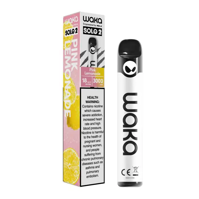 Waka Solo 2 18mg/ml-3000 puffs Disposable Vape - Image 8
