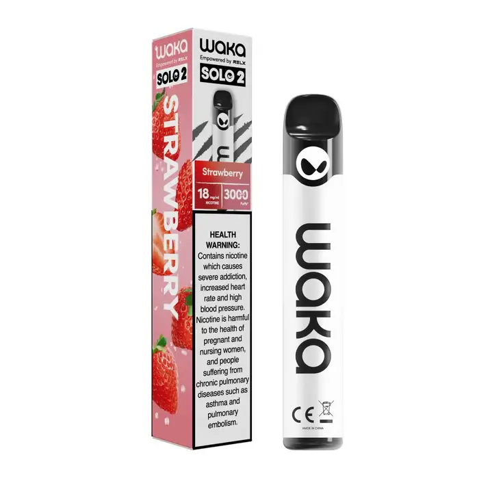 Waka Solo 2 18mg/ml-3000 puffs Disposable Vape - Image 2