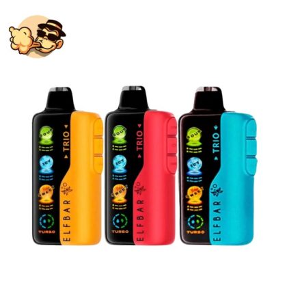 Elf Bar Trio 40000 Puffs 5% Nicotine Vape in Dubai