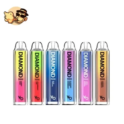 Vapes Bars Diamond 7000 Puffs 20Mg Disposable Vape