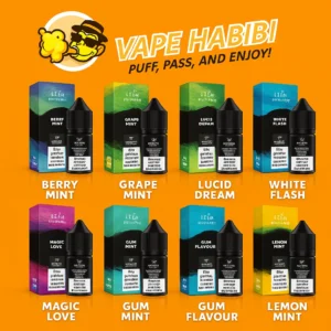 Crown bar Al Fakher Salt Nicotine 30mg 30ml E-Liquid in various flavours from Vape Habibi
