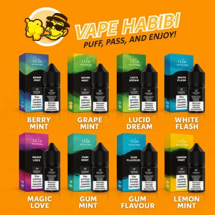 Crown bar Al Fakher Salt Nicotine 30mg 30ml E-Liquid in various flavours from Vape Habibi