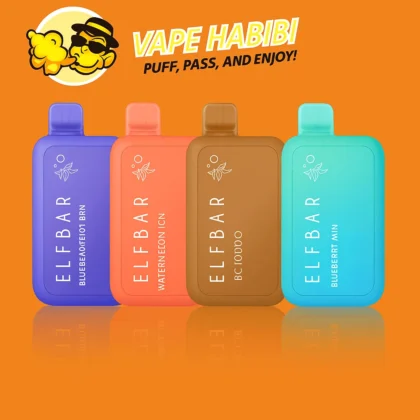 Elf Bar BC10000 disposable vape flavour lineup Vape Habibi