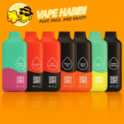 MYLE Meta Max 18000 Puffs Disposable Vape Lineup