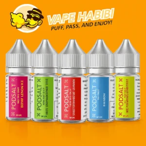 POD SALT Nexus E-liquid 20MG Nicotine 30ml variety pack by Vape Habibi.