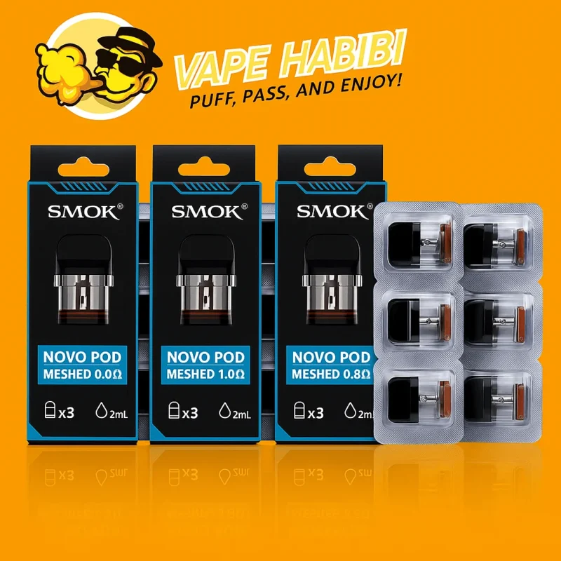 SMOK Novo Replacement Pods in Dubai