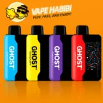 Vapes Bars Ghost Galaxy 25000 Puffs Disposable Vape 20mg Nicotine 4 different Flavors
