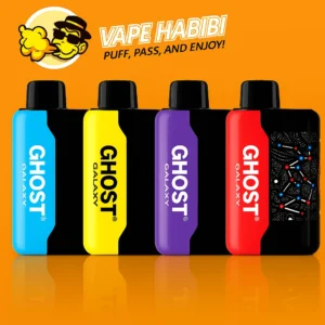 Vapes Bars Ghost Galaxy 25000 Puffs 20mg disposable vape in a variety of vibrant flavors.