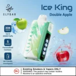 ELFBAR Ice King 30k Puffs Disposable Vape Ice Adjustable Double Apple Flavours