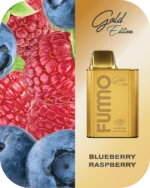 Fummo King 6000 Puffs Disposable Vape 2% Nicotine Blueberry Raspberry Flavours
