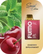 Fummo King 6000 Puffs Disposable Vape 2% Nicotine cherry Spearmint Flavours