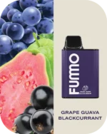 Fummo King 6000 Puffs Disposable Vape 2% Nicotine Grape Guava Blackcurrant Flavours