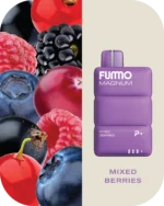 FUMMO Magnum 8000 Puffs Disposable Vape 20mg Nicotine mixed berries flavours