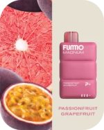 FUMMO Magnum 8000 Puffs Disposable Vape 20mg Nicotine passionfruit grapefruit flavours