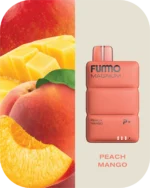 FUMMO Magnum 8000 Puffs Disposable Vape 20mg Nicotine peach mango flavours