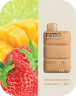 FUMMO Magnum 8000 Puffs Disposable Vape 20mg Nicotine strawberry mango lime flavours