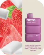 FUMMO Magnum 8000 Puffs Disposable Vape 20mg Nicotine strawberry watermelon gum flavours