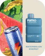 FUMMO Magnum 8000 Puffs Disposable Vape 20mg Nicotine watermelon energy flavours