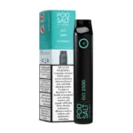 Pod Salt Go 2500 Puffs Disposable Vape 20MG Nicotine Supermint Flavour