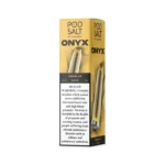 Pod Salt Onyx 20mg/ml 600 Puffs Disposable Vape Banana Ice Flavor