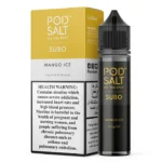 Pod Salt Subo 3mg/ml 50ml E-Liquid mango ice Flavor