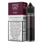 Pod Salt Subo 3mg/ml 50ml E-Liquid mixed berries ice Flavor