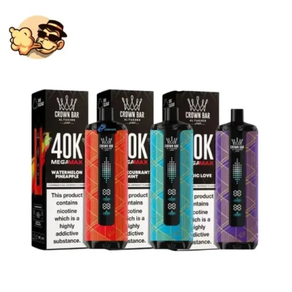Al Fakher Mega Max 40000 Puffs 40K disposable vape full flavor range