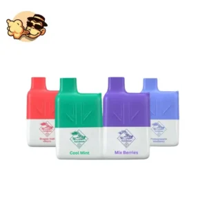Tugboat Mini 2000 Puffs Disposable Vape 20MG Nicotine four different flavors