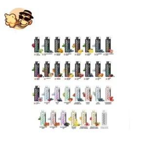 Vozol Gear Shisha 25000 Puffs  Disposable Vape flavor chart