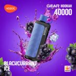 Vozol Gear Hookah 40000 Puff Disposable Vape Blackcurrant Ice Flavor