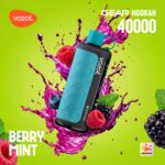 Vozol Gear Hookah 40000 Puff Disposable Vape Berry Mint Flavor