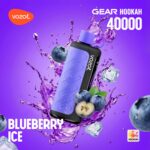 Vozol Gear Hookah 40000 Puff Disposable Vape Blueberry Ice Flavor