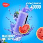 Vozol Gear Hookah 40000 Puff Disposable Vape Blueberry Watermelon Flavor