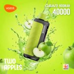 Vozol Gear Hookah 40000 Puff Disposable Vape Two Apple Flavor